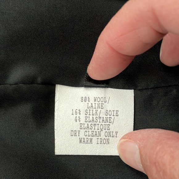 Dashing Lafayette 148 Retro-Style Open-Front Jacket women's size 14 - Picture 8 of 10